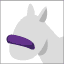 シンプルシャドーロール(本紫)