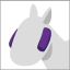 シンプルチーク(本紫)