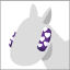ハートチーク(本紫)