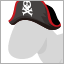 海賊帽子(黒)