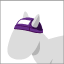 水泳帽(本紫)